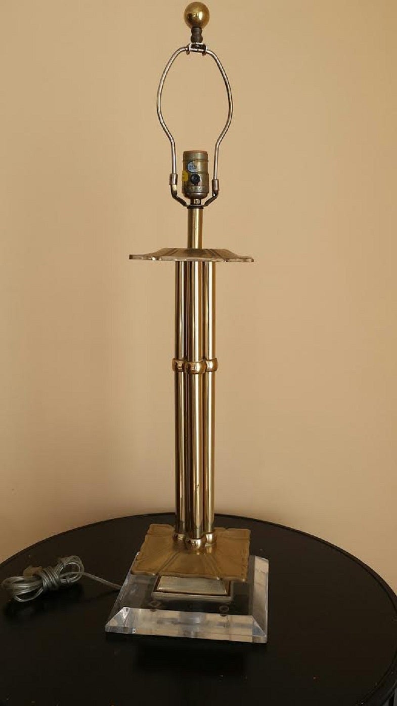 Brass Table Lamp by Chapman