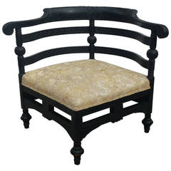 English Georgian Corner Chair