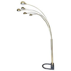 Mid Century Style Arc Floor Lamp 5 Arms