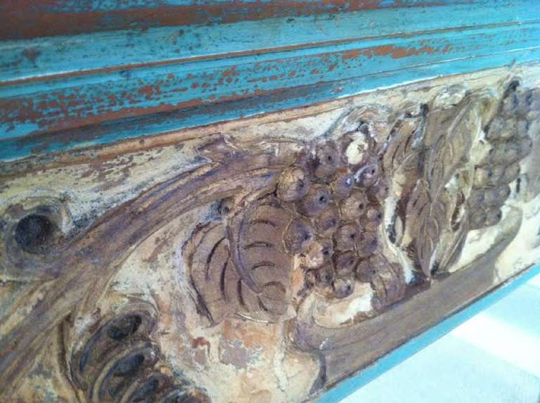 Large French Country Wall Mirror at 1stDibs