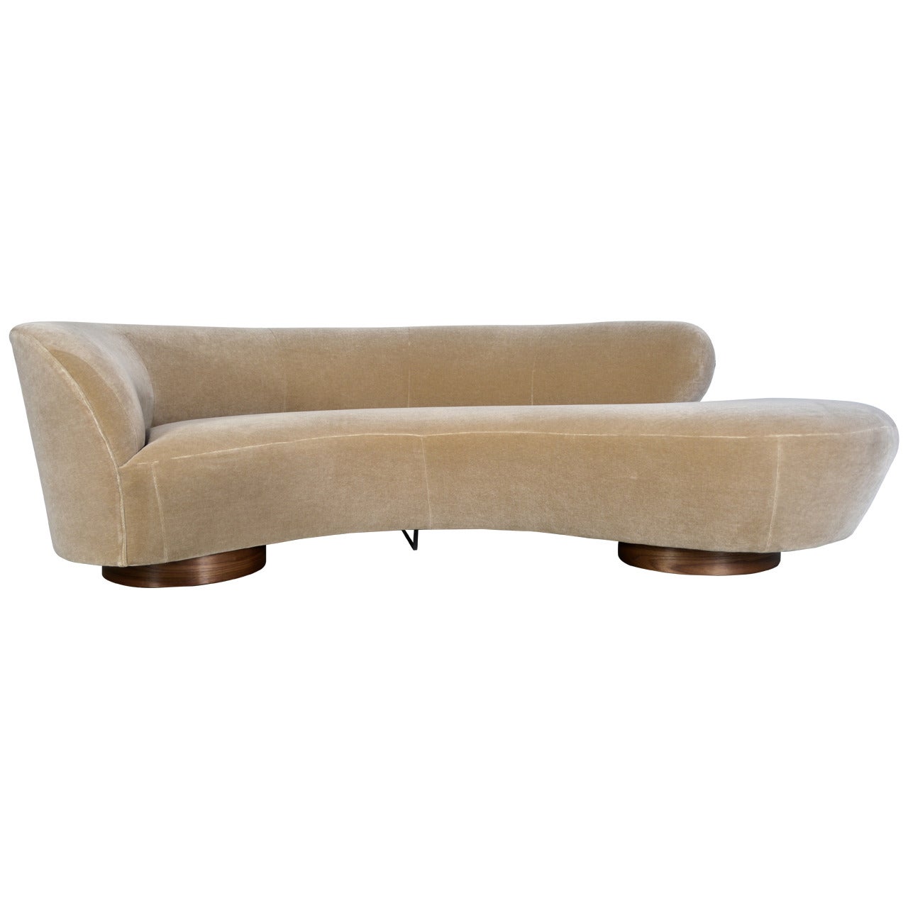 Vladimir Kagan Serpentine Sofa