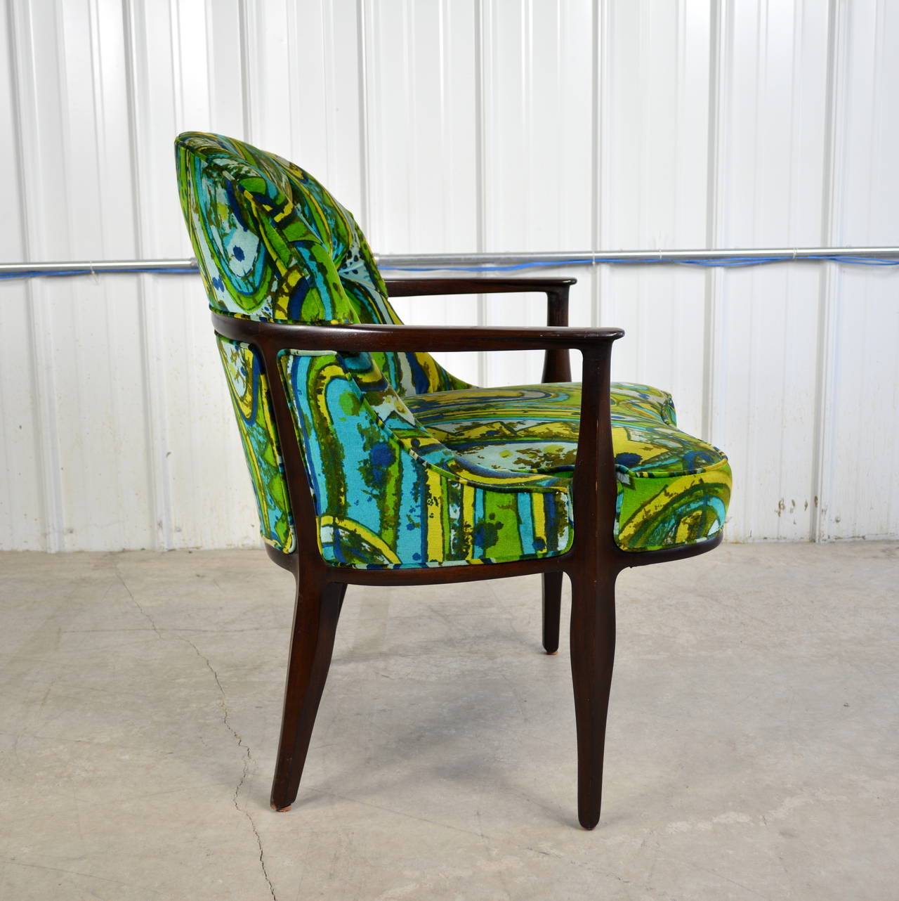 Mid-20th Century Edward Wormley Janus Lounge Chair for Dunbar For Sale