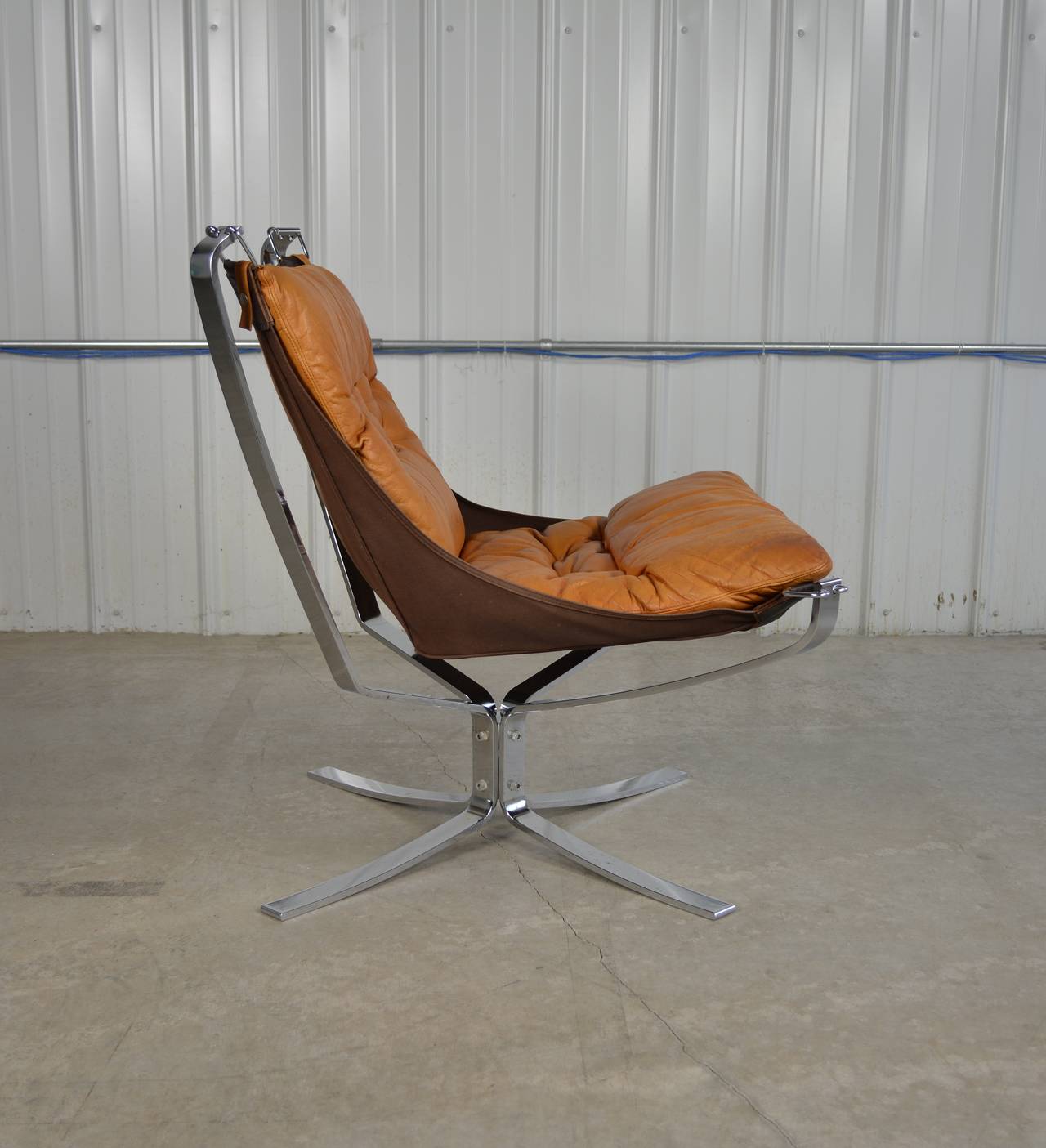 Late 20th Century Sigurd Ressel Danish Modern Falcon Chair for Vatne Mobler