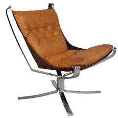 Sigurd Ressel Danish Modern Falcon Chair for Vatne Mobler