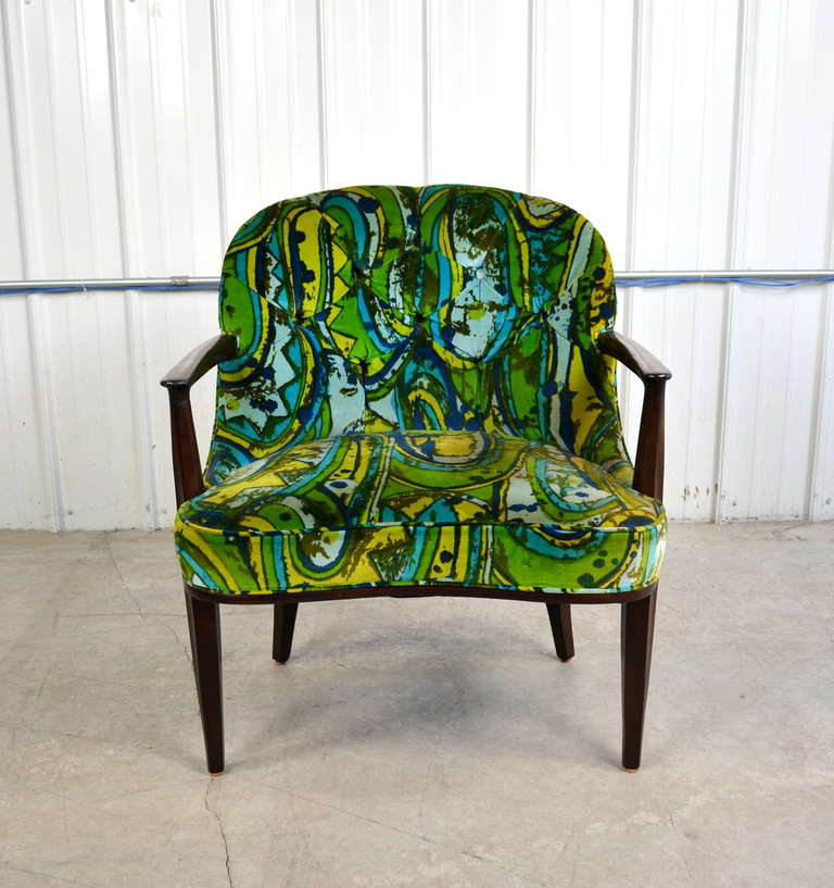 Edward Wormley Janus Lounge Chair for Dunbar In Excellent Condition In Loves Park, IL