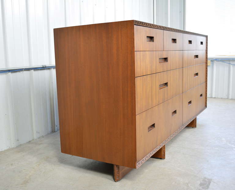 Mahogany Dresser by Frank Lloyd Wright