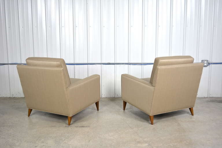 American Pair of Lounge Chairs by Paul McCobb