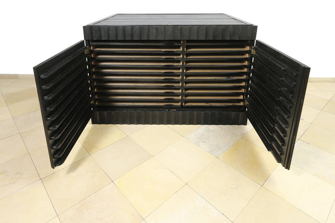 Map Cabinet by Josef Hoffmann, 1914