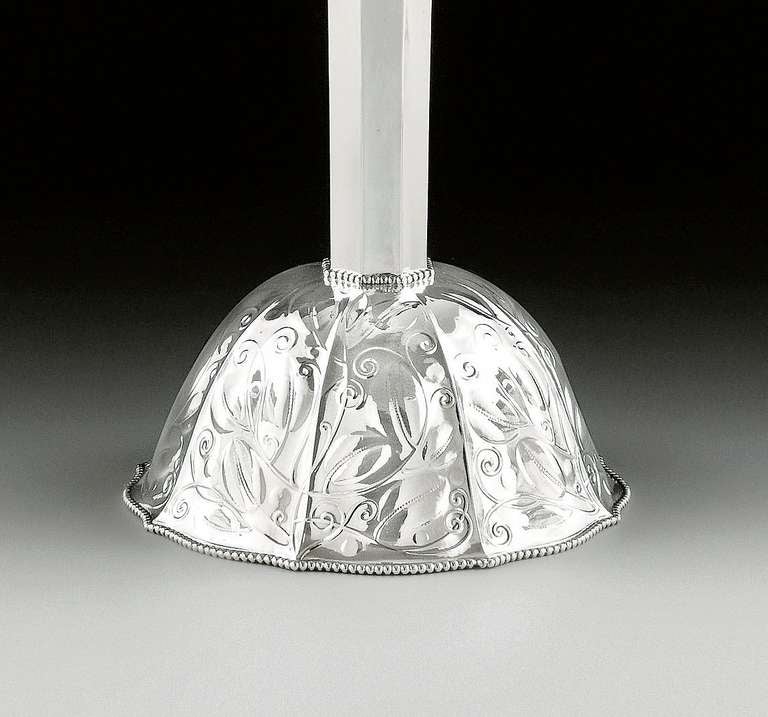 Rare vase with decorative base