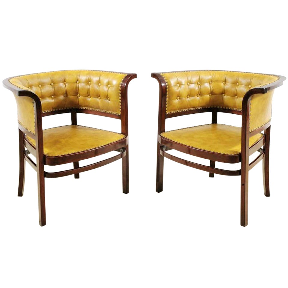 Two Thonet Armchairs For Sale