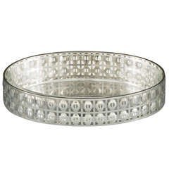 Silver Bowl with Original Glass Insert