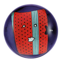 Murano Glass Paperweight "Prototyp IV", 1997 by Kiki Kogelnik