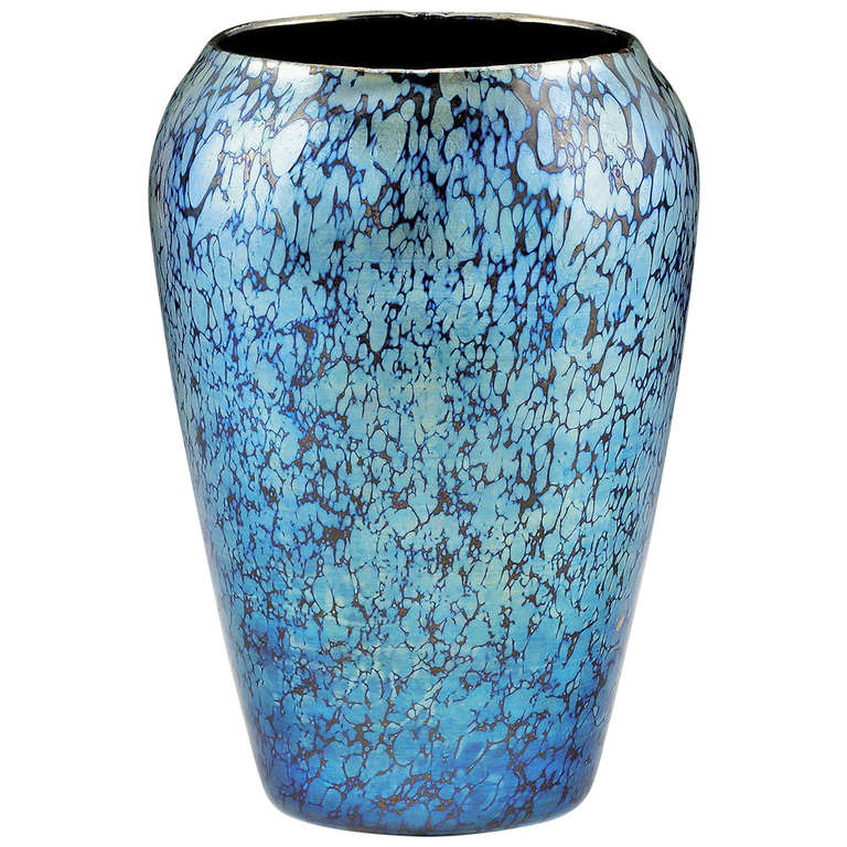 Vaso Lötz con decorazioni Papillon in vendita