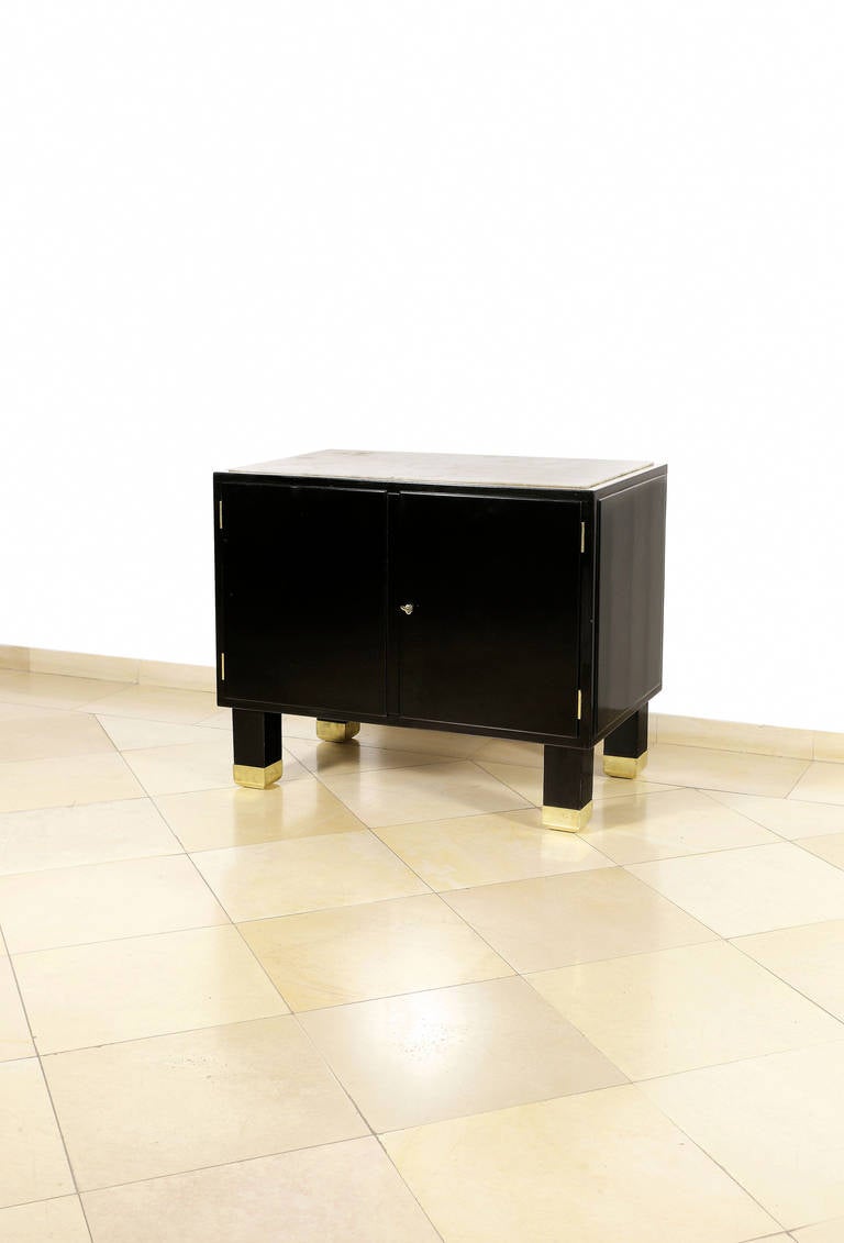 Small Sideboard with Marble Plate by Otto Prutscher