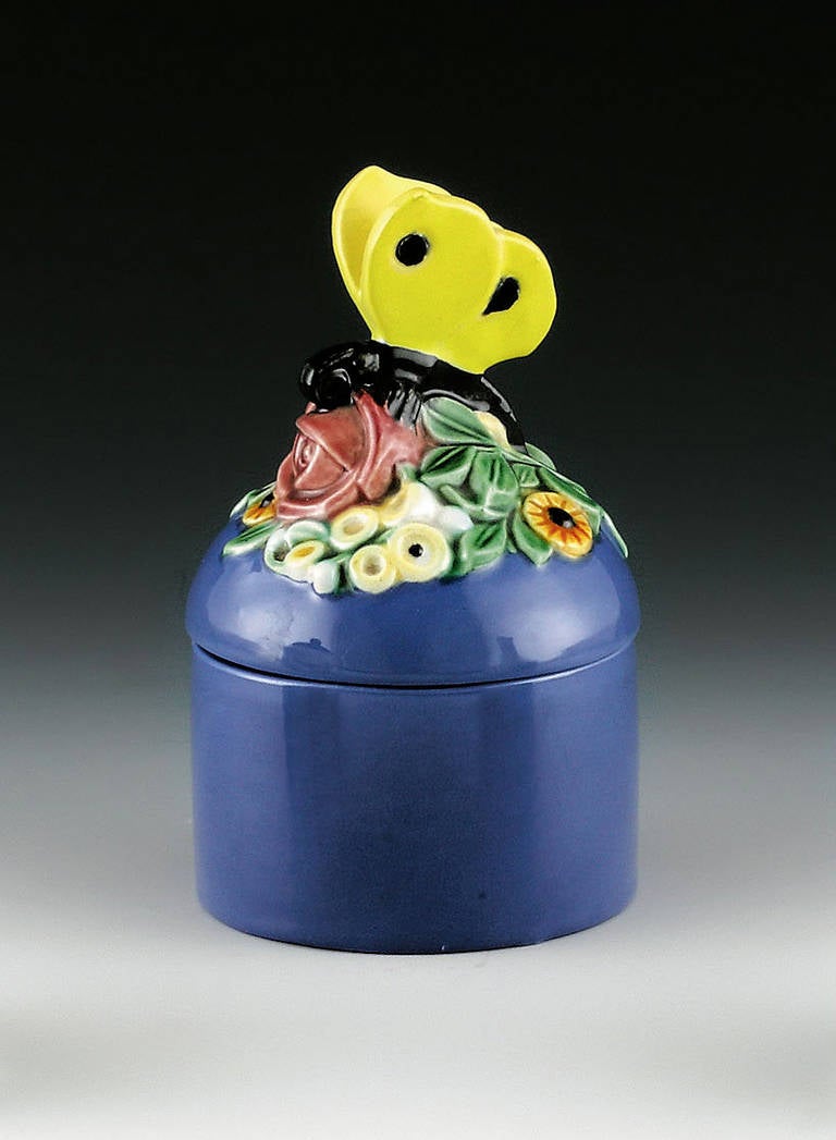 Box with Butterfly by Berthold Loffler