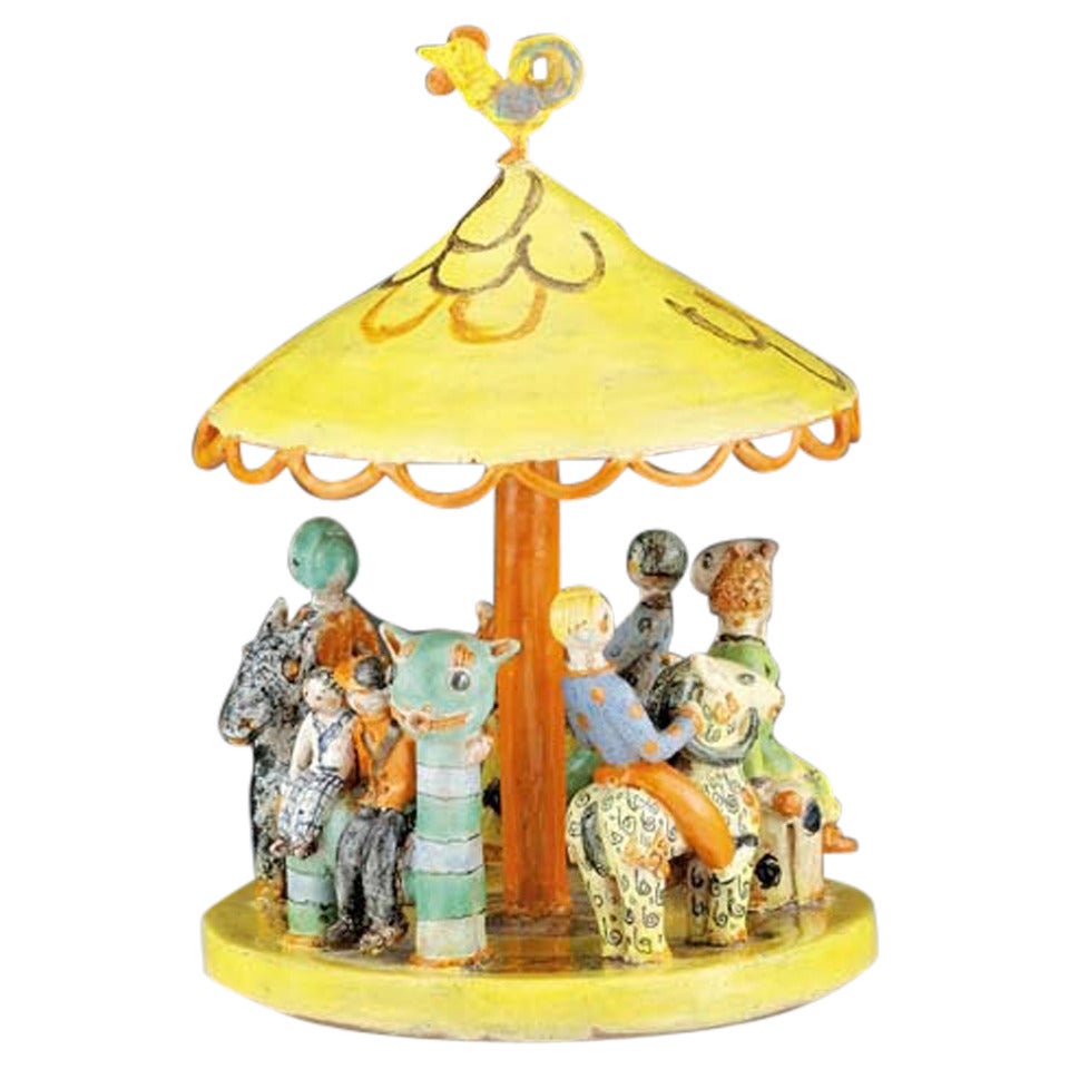 Carousel by Kitty Rix - Unique Piece For Sale