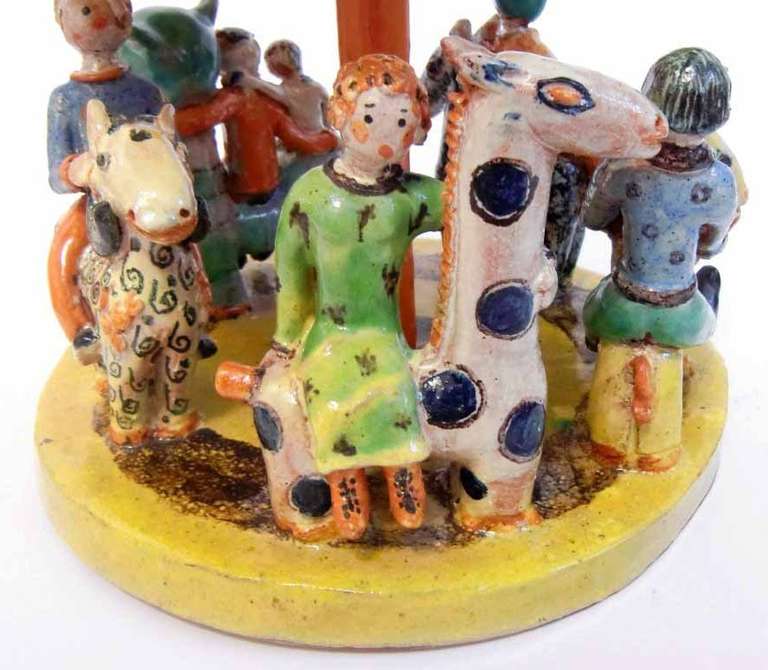 Carousel by Kitty Rix - Unique Piece For Sale 2