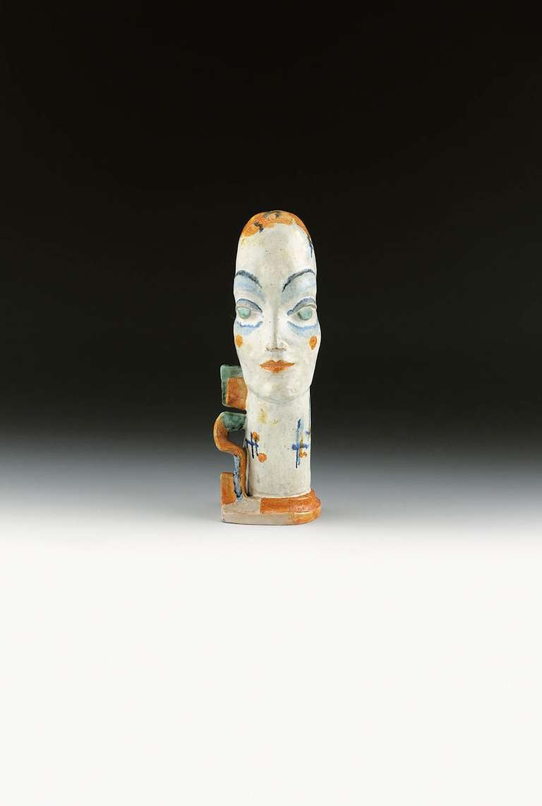 Female Head by Gudrung Baudisch for the Wiener Werkstätte 1927