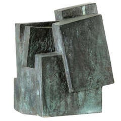 Bronze Sculpture "Temple" by Josef Pillhofer 1971