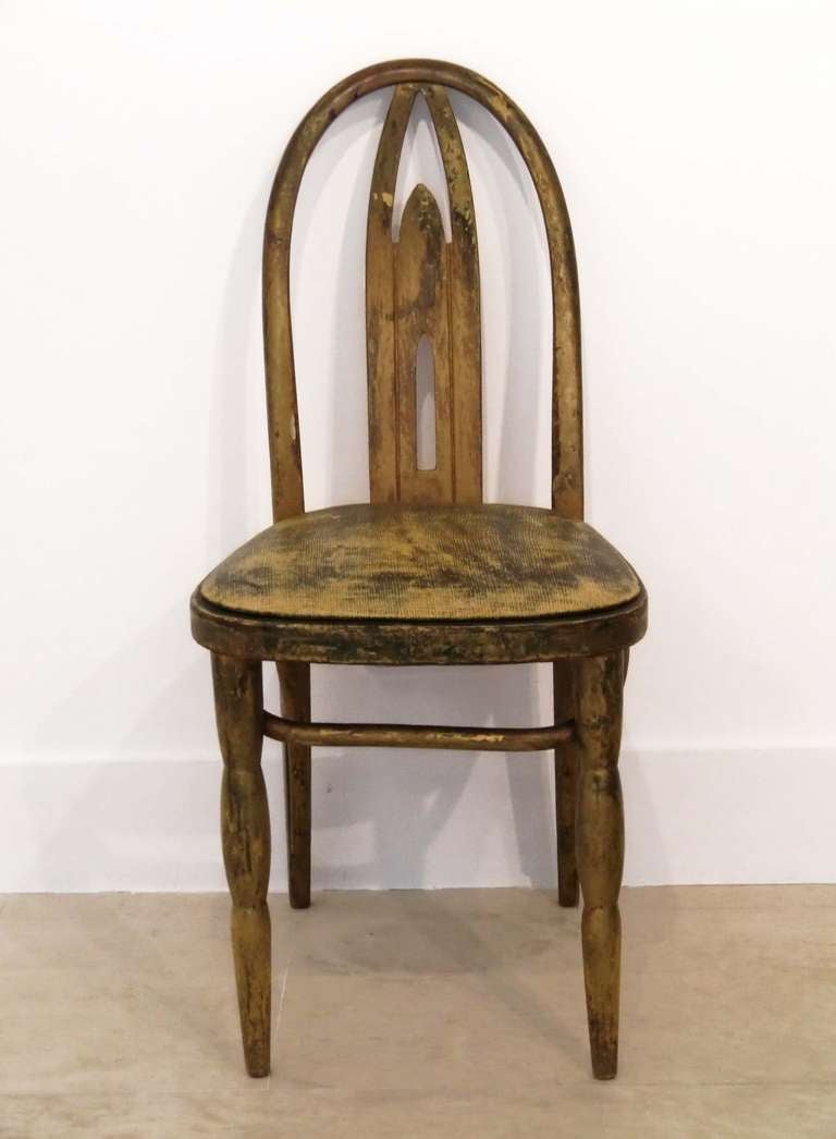 Chair, designed by Josef Urban, manufactured for the Waldorf Astoria Hotel, New York
Manufactured for Waldorf Astoria Hotel, New York, around 1923
H 87 cm, SH 46 cm
Label on bottom side WALDORF ASTORIA