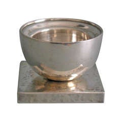 Silver Candle Holder by Otto Prutscher, ca. 1925