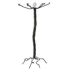 Twisted Steel Rod Floor Lamp 5