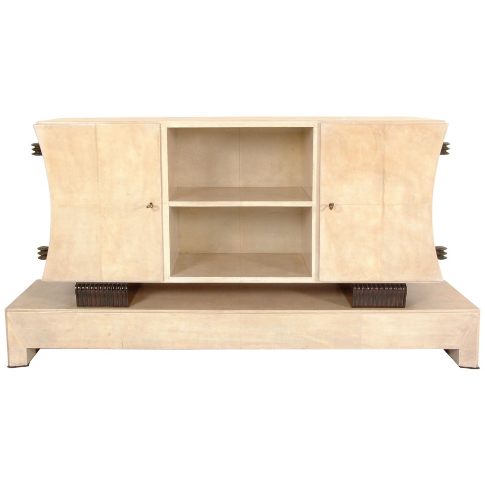 Valzania Parchment Sideboard For Sale
