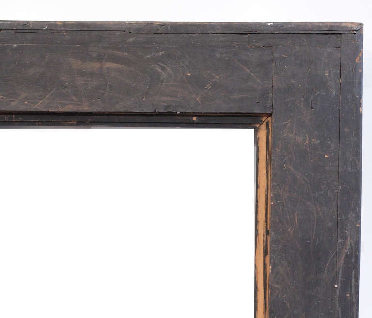17th-18th Century Italian (Dutch Style) Macassar Ebony Dimensional Wood Frame. For Sale 4