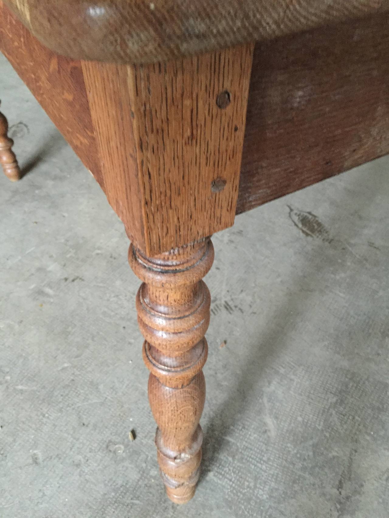 French 19th Century Draper Table