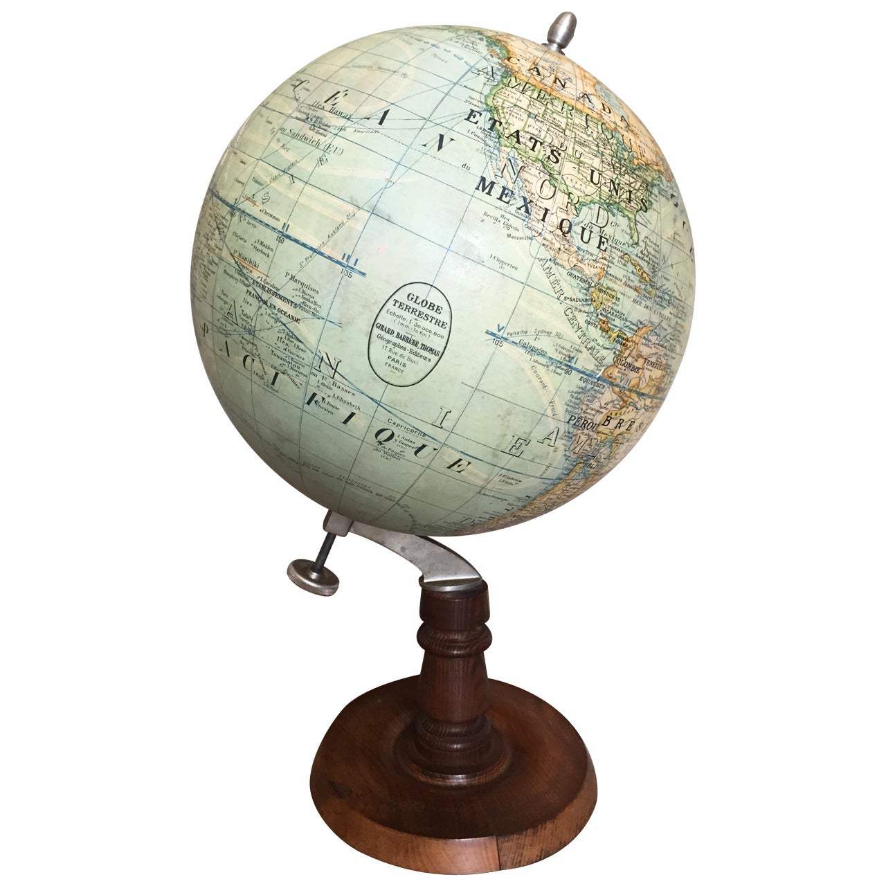Big French Globe, circa 1920