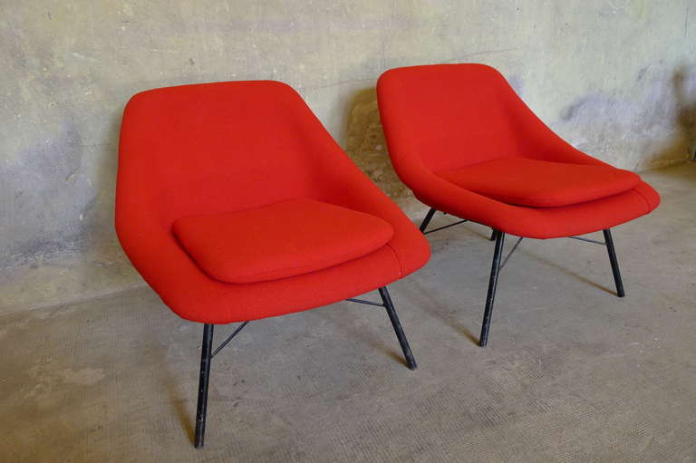 French 1950s Armchairs