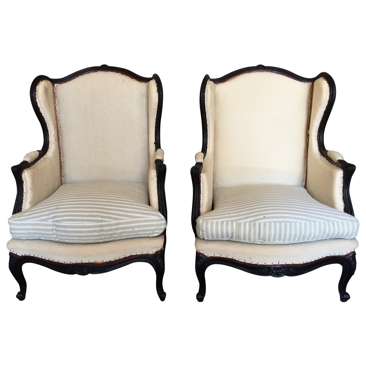 Louis XV Style French Bergéres