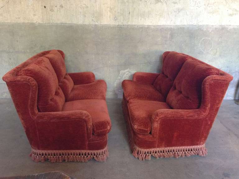 20th Century Pair of French Sofas