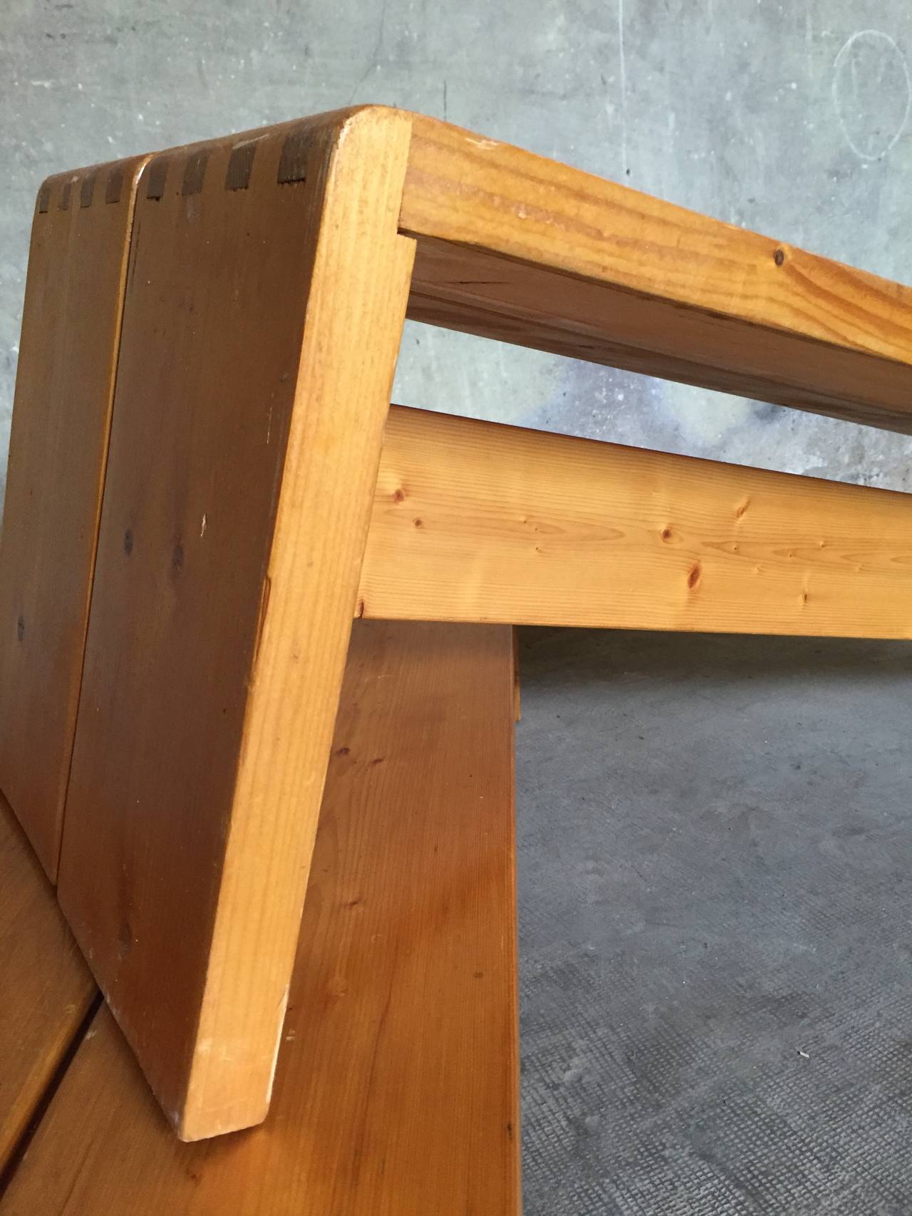 Pair of Charlotte Perriand Benches In Good Condition In Paris, FR