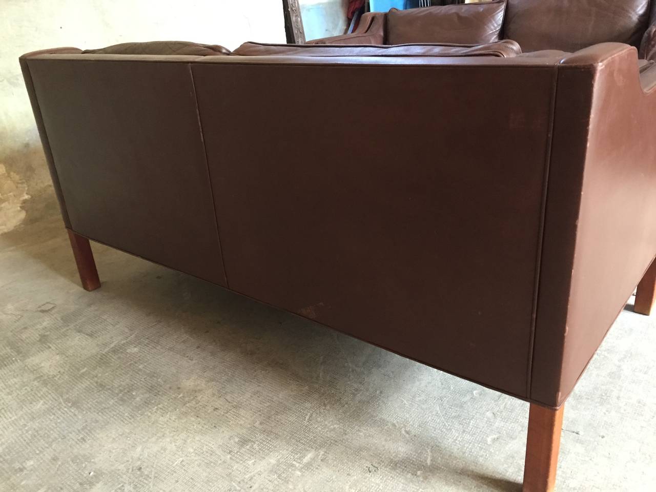  Børge Mogensen Model 2212 Sofa In Good Condition For Sale In Paris, FR