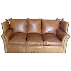 1970s  Leather Sofa