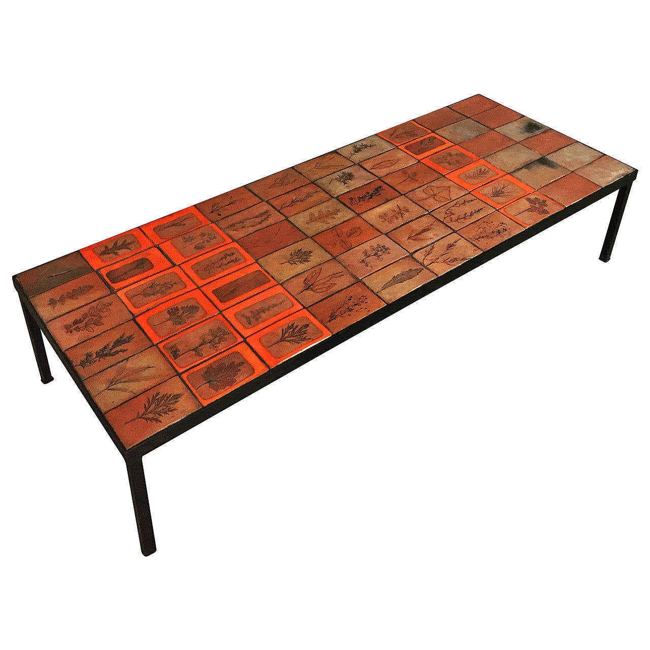 1960 Roger Capron Coffee Table For Sale