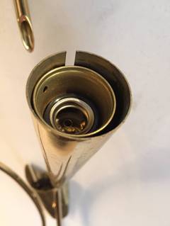 Six Wall Sconces by Surral for Kaiser, 1960