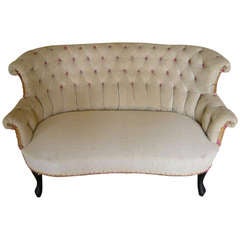 Used Napoleon III Tufted sofa