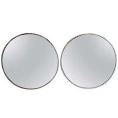 Impresive Pair of Convex Mirrors