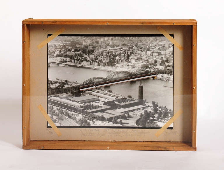 Wolf Vostell Plan For Museum Ludwig Edition