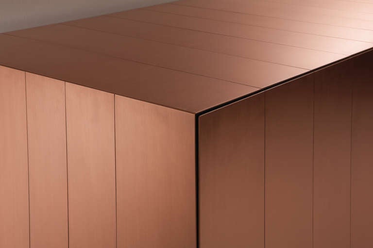 Contemporary Prototyp by Carlo, Paolo, Anna Bertoli Architectual Masterwork -copper For Sale