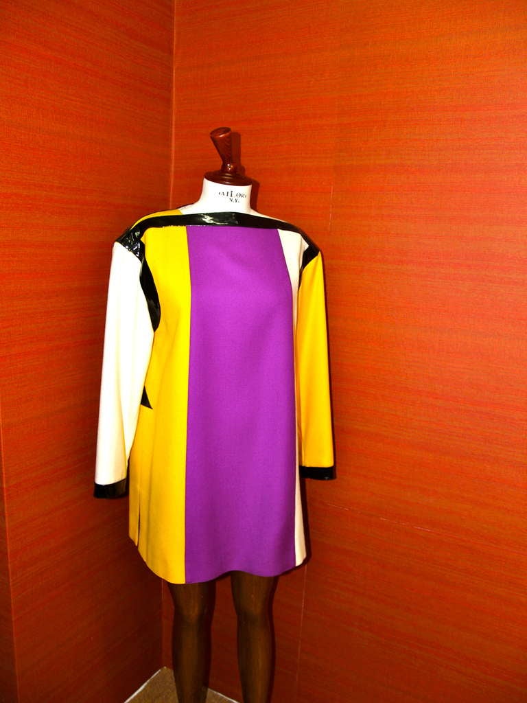 Rare Courreges vintage dress from the 60s