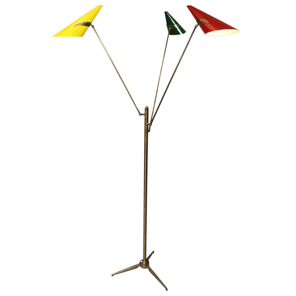 Italian Floor Lamp from the Fifties