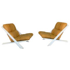 Pair of Easy-Chairs by Uli Berger, De Sede Switzerland 1970