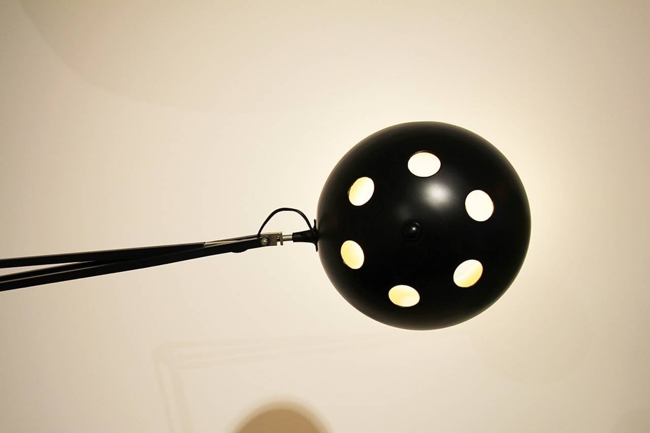 Lacquered Desk Lamp by Stilnovo, Italy circa 1955