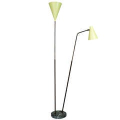 Floor Lamp "339-2 PX" by Guiseppe Ostuni & Renato Forti, O-Luce Italy 1955