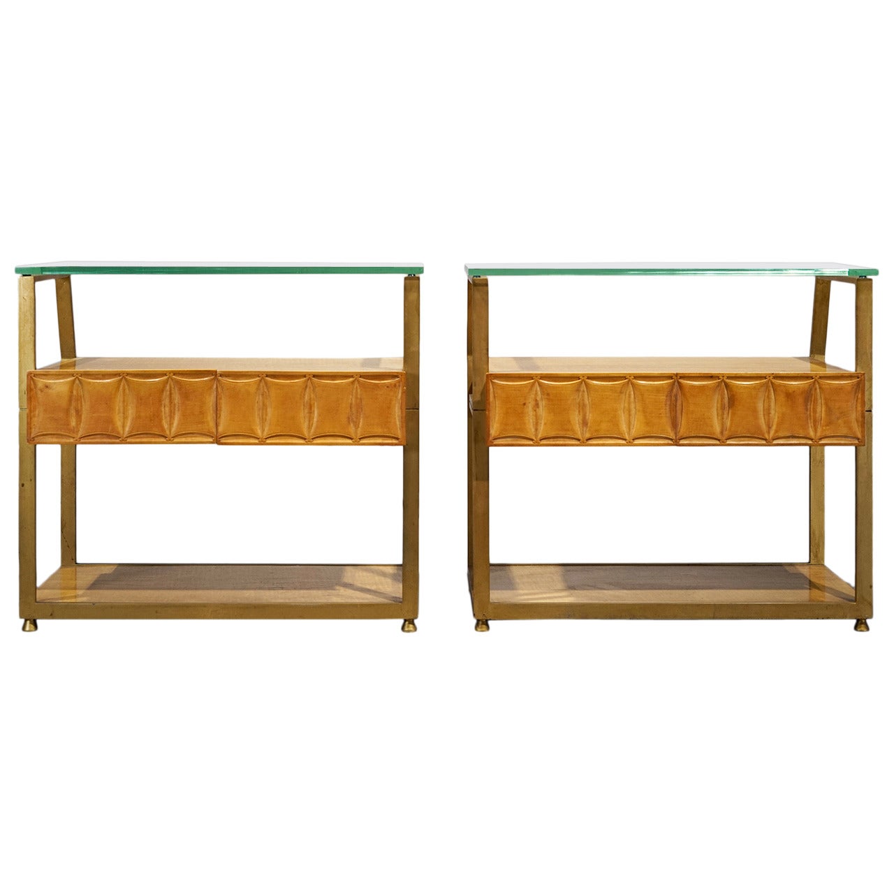 Nightstands by Mobile di Cantú, Italy, circa 1955
