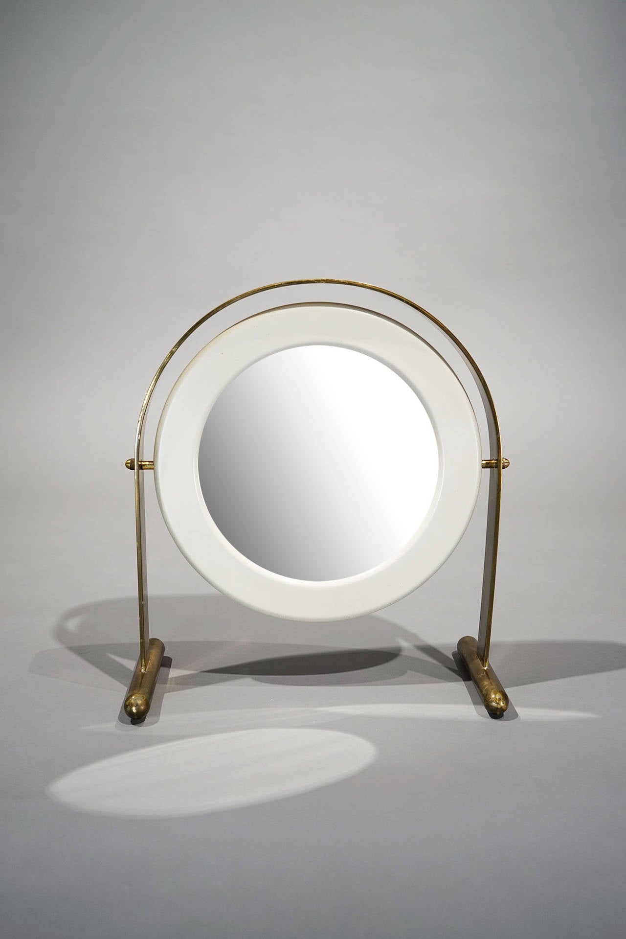Modern Table Mirror by Ettore Sottsass, Poltronova, Italy, circa 1960