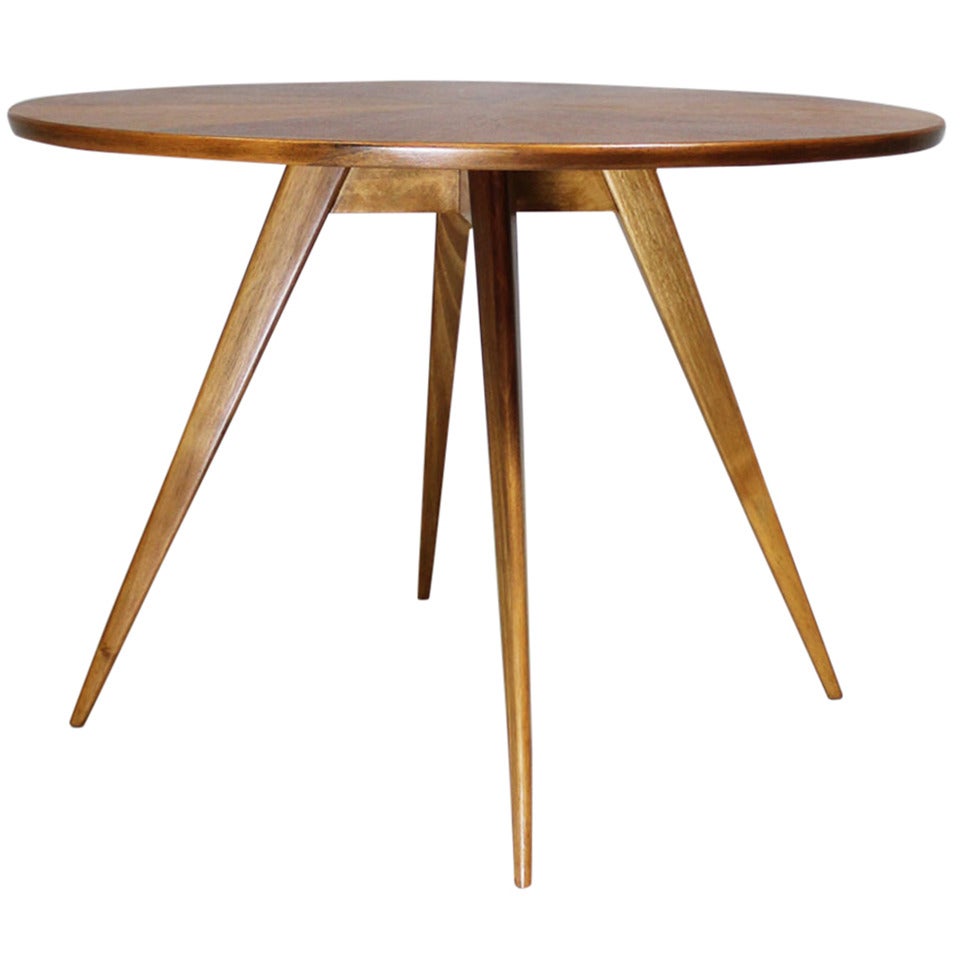 Table d'Alma Albrecht & Mammele Tischfabrik Marbach:: Neckar:: Allemagne:: vers 1952